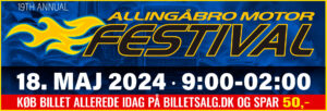 Allingåbro Motor Festival Spar 50 kroner top til hjemmeside